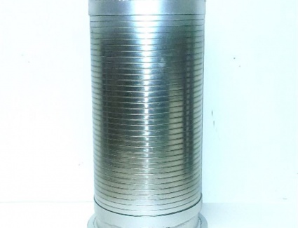 Гофра глушителя круглая (под хомут) L-310мм D-120мм