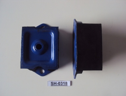 Подушка двигателя WD615, WP10, WP12 передняя (синяя)