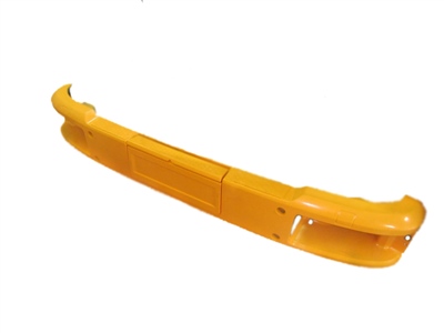 Бампер пластиковый (F2000) верхний (желтый)
