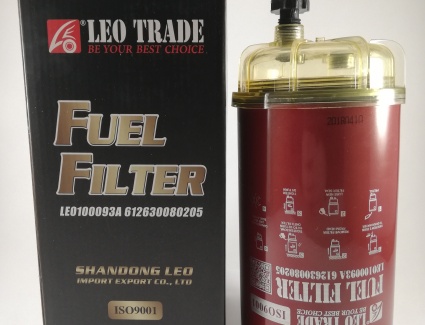 Фильтр грубой очистки топлива (с колбой) (LEO Trade) LEO100093A