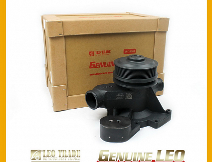 Насос водяной WP10 WP12 WD618 Е3 под ручейковый ремень (LEO Trade) LEO100961A
