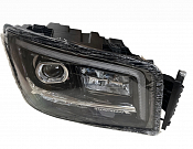 Фара  X5000 правая стекло (эл.корректор) ДХО LED (LEO Trade) LEO800456A