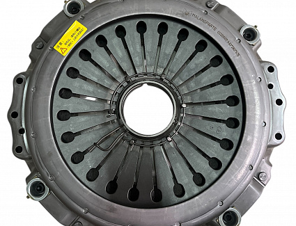 Корзина сцепления D=430 мм усиленная (выжимная с кольцом) Shacman X5000, MAN Malang