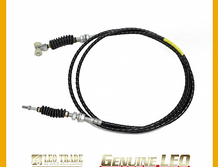 Трос газа L-3000мм (с роликом)  (LEO Trade) LEO100208A