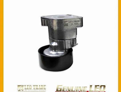 Ролик натяжителя нижний (в сборе) Faw J5, J6 (LEO Trade) LEO110843A
