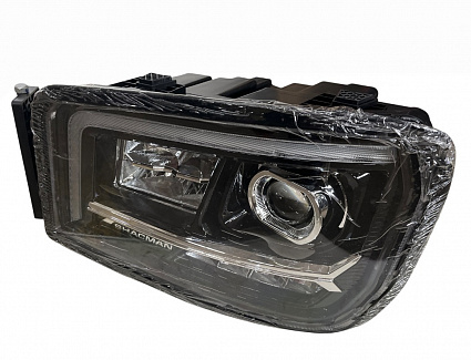 Фара  X5000 левая стекло (эл.корректор)  ДХО LED (LEO Trade) LEO800455A