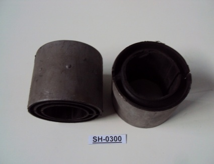 Втулка стабилизатора заднего (55x82x70мм) (резина-сталь)
