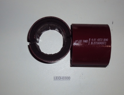 Втулка стабилизатора заднего (55x82x70мм) (резина-сталь) (LEO Trade) LEO300034A