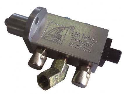 Клапан вкл. повышенных и пониженных 9JS КПП (Н-образный) (LEO Trade) LEO200030A